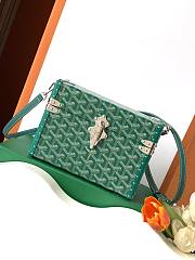 Goyard Cassette Trunk Bag Green Size 15 x 6.5 x 21 cm - 1