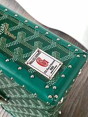 Goyard Cassette Trunk Bag Green Size 15 x 6.5 x 21 cm - 3
