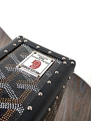 Goyard Cassette Trunk Bag Black Size 15 x 6.5 x 21 cm - 3