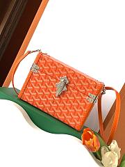 Goyard Cassette Trunk Bag Orange Size 15 x 6.5 x 21 cm - 1