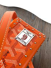 Goyard Cassette Trunk Bag Orange Size 15 x 6.5 x 21 cm - 3