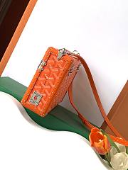 Goyard Cassette Trunk Bag Orange Size 15 x 6.5 x 21 cm - 2