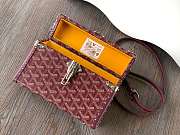 Goyard Cassette Trunk Bag Red Size 15 x 6.5 x 21 cm - 3