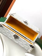 Goyard Cassette Trunk Bag White Size 15 x 6.5 x 21 cm - 3