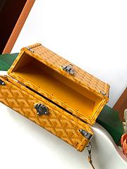 Goyard Cassette Trunk Bag Yellow Size 15 x 6.5 x 21 cm - 3