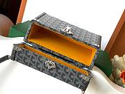 Goyard Cassette Trunk Bag Gray Size 15 x 6.5 x 21 cm - 5