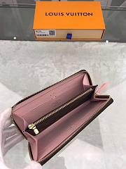 Louis Vuitton M61298 Clémence Wallet Rose Monogram Size 20 x 9 x 2 cm - 3