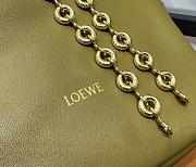 Loewe Small Squeeze Bag In Nappa Lambskin Olive Size 29X24X10.5 cm - 4