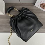 Loewe Small Squeeze Bag In Nappa Lambskin Black Size 29X24X10.5 cm - 4