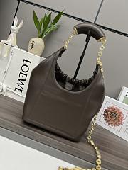 Loewe Small Squeeze Bag In Nappa Lambskin Chocolate Size 29X24X10.5 cm - 5
