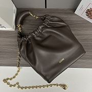 Loewe Small Squeeze Bag In Nappa Lambskin Chocolate Size 29X24X10.5 cm - 4