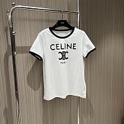 Celine Paris T-Shirt In Cotton Jersey - 2