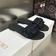 Dio(r)evolution Slide Uber Black Dior Oblique Technical Fabric - 3