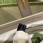 Gucci Jackie 1961 Small GG Shoulder Bag 678843 Beige & White Size 28.5x4x19cm - 4