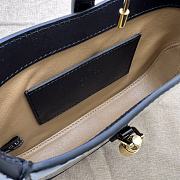Gucci Jackie 1961 Mini Shoulder Bag ‎699651 Black Patent Size 19*13*3cm - 3