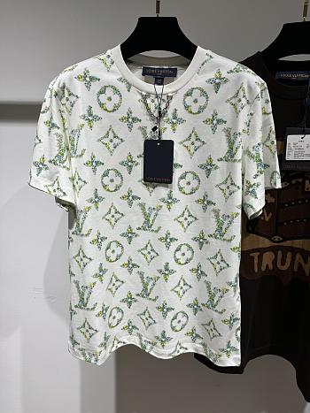 Louis Vuitton Floral Monogram T-Shirt Green