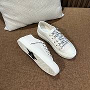 Walk'n'Dior Sneaker White Cotton Canvas - 4