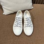 Walk'n'Dior Sneaker White Cotton Canvas - 3