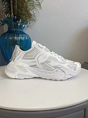 D&G Technical Fabric Fast Sneakers White - 1