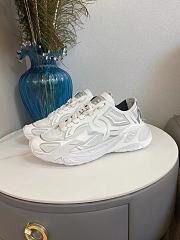 D&G Technical Fabric Fast Sneakers White - 4