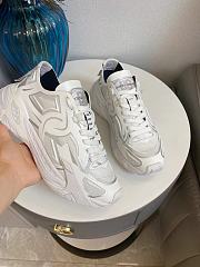 D&G Technical Fabric Fast Sneakers White - 3