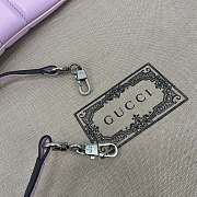 Gucci Horsebit Chain Medium Shoulder Bag 764255 Pink Iridescent Size 38x15x16cm - 2