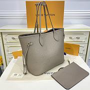 Louis Vuitton M45686 Neverfull MM Tote Bag Dune Gray Size 31 x 28 x 14 cm - 2