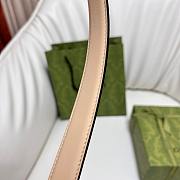 Gucci Interlocking G Belt Light Beige ‎774451 2.5cm - 5