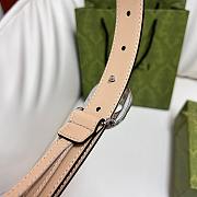 Gucci Interlocking G Belt Light Beige ‎774451 2.5cm - 4