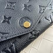 Louis Vuitton M82256 Sarah Wallet Black Size 19 x 10.5 x 2.5 cm - 2