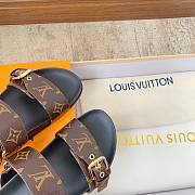 Louis Vuitton Bom Dia Flat Comfort Mule Cacao Brown Monogram - 4