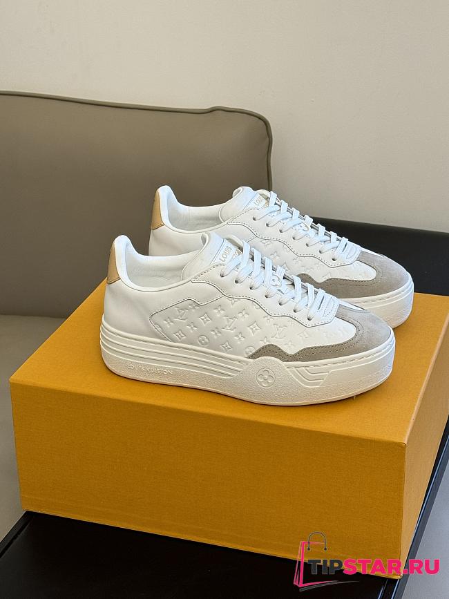 Louis Vuitton Groovy Platform Sneaker White - 1