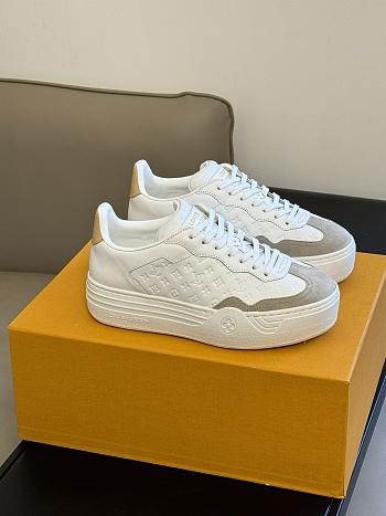 Louis Vuitton Groovy Platform Sneaker White