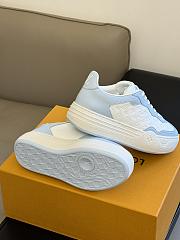 Louis Vuiton Groovy Platform Sneaker Light Blue - 2