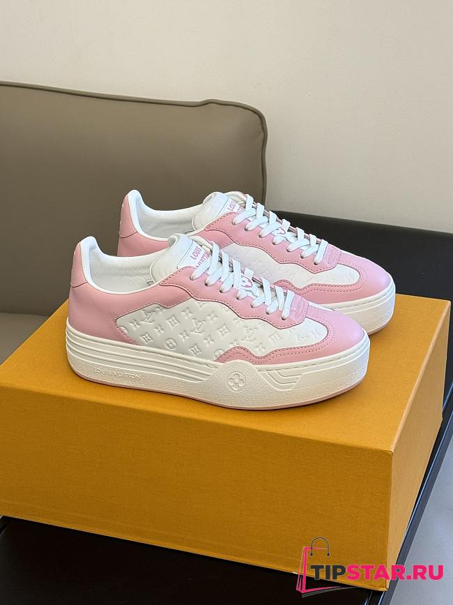 Louis Vuiton Groovy Platform Sneaker Light Pink - 1