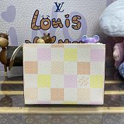 Louis Vuitton N40740 Toilet Pouch Peach Size 20 x 25 x 5.5 cm - 1