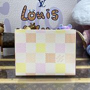 Louis Vuitton N40740 Toilet Pouch Peach Size 20 x 25 x 5.5 cm - 2