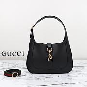 Gucci Jackie Small Shoulder Bag Black 782849 Size 27.5 x 19 x 4cm - 1