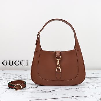 Gucci Jackie Small Shoulder Bag Brown 782849 Size 27.5 x 19 x 4cm