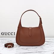 Gucci Jackie Small Shoulder Bag Brown 782849 Size 27.5 x 19 x 4cm - 4