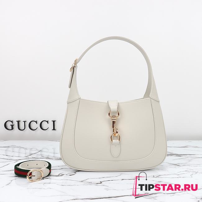 Gucci Jackie Small Shoulder Bag Ivory 782849 Size 27.5 x 19 x 4cm - 1
