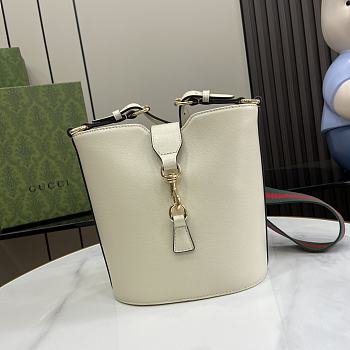 Gucci Mini Bucket Shoulder Bag 782908 Ivory Size 18.5x20.5x12.5cm