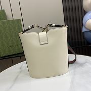 Gucci Mini Bucket Shoulder Bag 782908 Ivory Size 18.5x20.5x12.5cm - 4