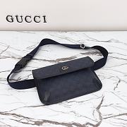 Gucci Ophidia GG Small Belt Bag 752597 Dark Blue Size 24x17x3.5cm - 5