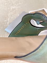 Gucci Women's Interlocking G Cut-Out Sandal 694451 Pale green - 2