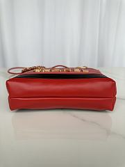 Chanel 22 Mini Handbag Black & Red AS3980 Size 20 × 19 × 6 cm - 3