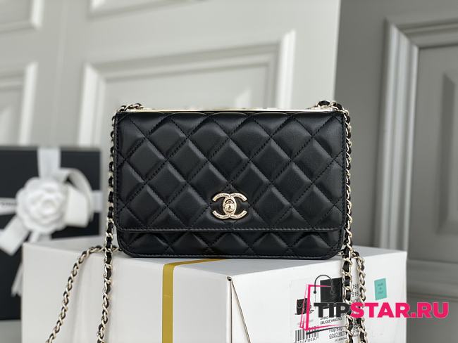 CHANEL New Goatskin Woc Chain Bag - 1