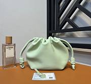 Loewe Mini Flamenco Purse Bag In Mellow Nappa Lambskin Mint Green - 2