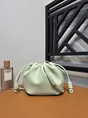 Loewe Mini Flamenco Purse Bag In Mellow Nappa Lambskin Mint Green - 4