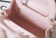 Chanel Mini Shopping Bag Light Pink AS4416 Size 13 × 19 × 7 cm - 5